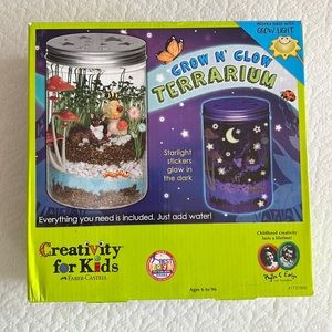 Creativity for Kids Grow N' Glow Terrarium Kit